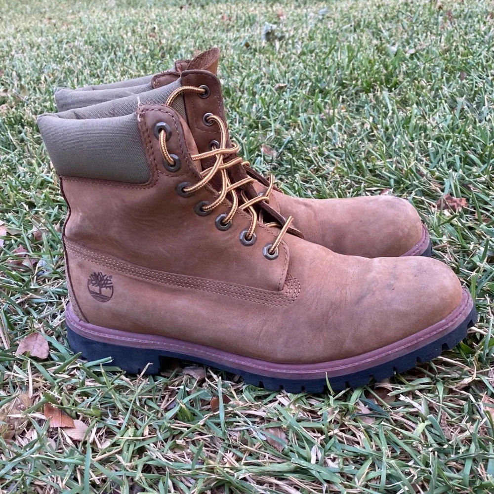 Timberland 6 Inch Premium Wheat Leather Primaloft Work Boots A18IQ Mens 11M